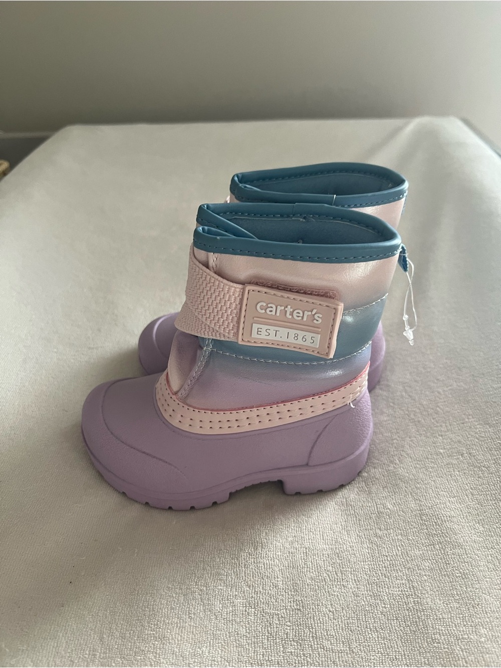 Carter's Lavender and Teal Kids' Winter Boots